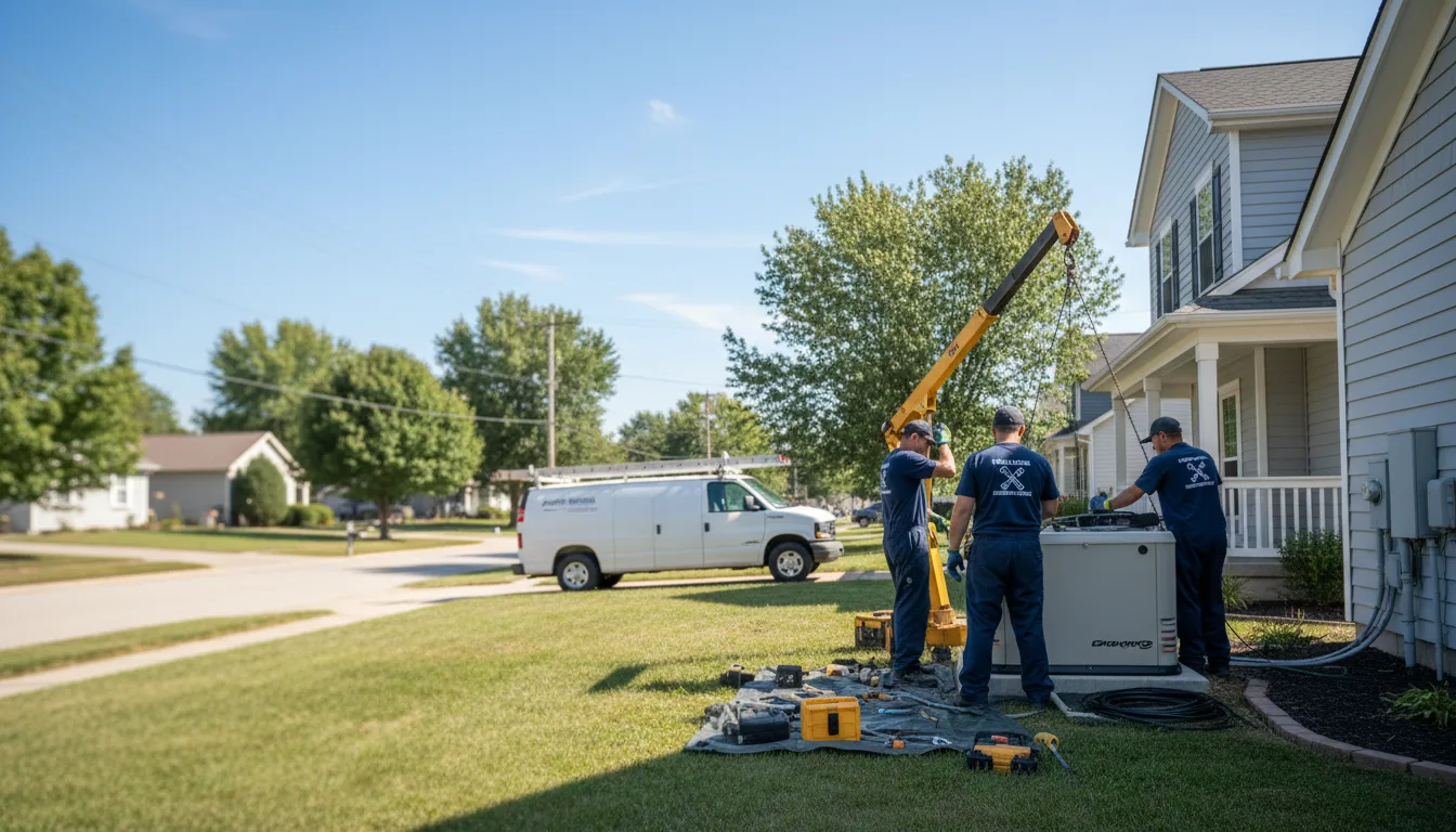 Generator Installation in Kincaid, IL near me